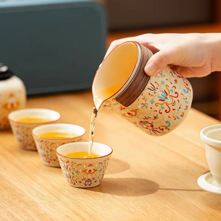 Oriental Charm Travel Tea Set Collection