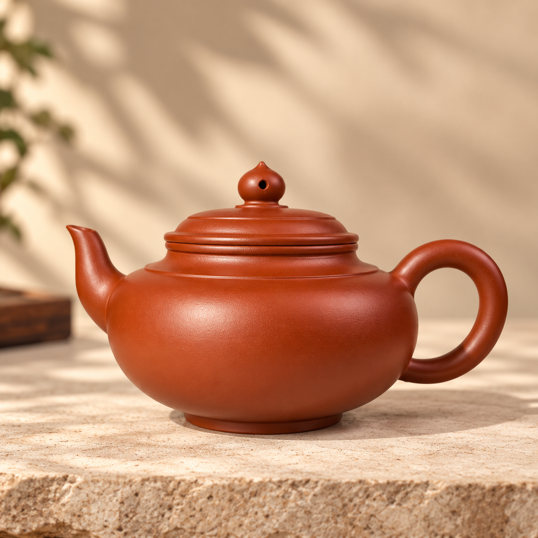 Xiao Ying – Handmade Yixing Dahongpao Zhuni Teapot | 180ml