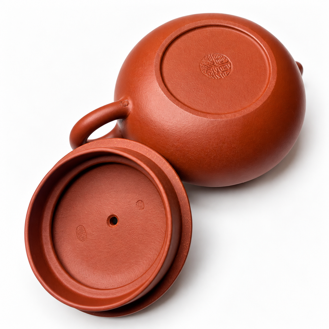 Yixing “Fang Gu” Handmade Zhuni Teapot