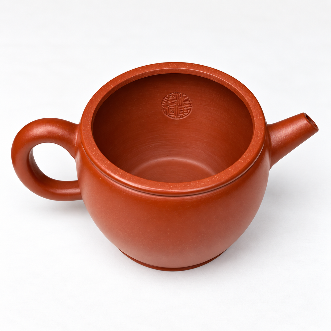Yixing Pinggai “Hanwa” Handmade Zhuni Teapot 175ml
