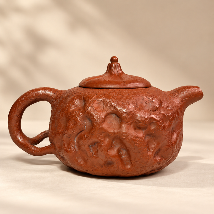 Ancient Tree – Handmade Yixing Dahongpao Zhuni Teapot | 150ml
