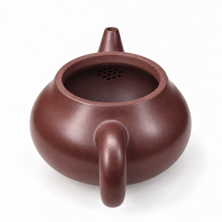 Yixing “Fanggu” Handmade Zini Teapot 160ml
