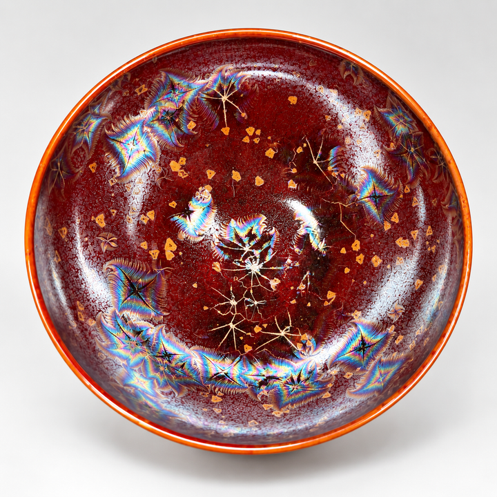 Galaxy - Kyoyaki Tenmoku Japanese Handmade Matcha Bowl
