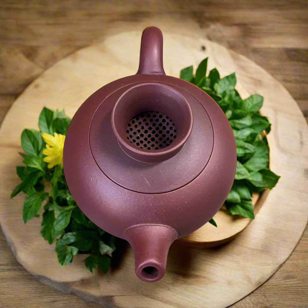 Handmade Yixing Purple Clay Easy-Refill Teapot