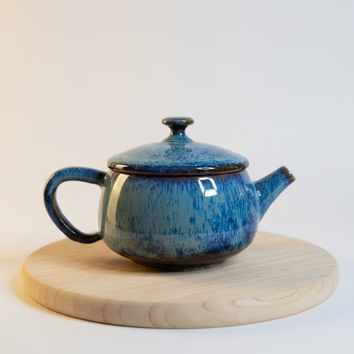 Jianshui Wood-Fired Kiln-Changed Glazed Teapot Collection
