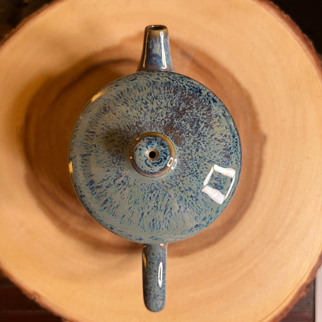 Jianshui Wood-Fired Kiln-Changed Glazed Teapot Collection
