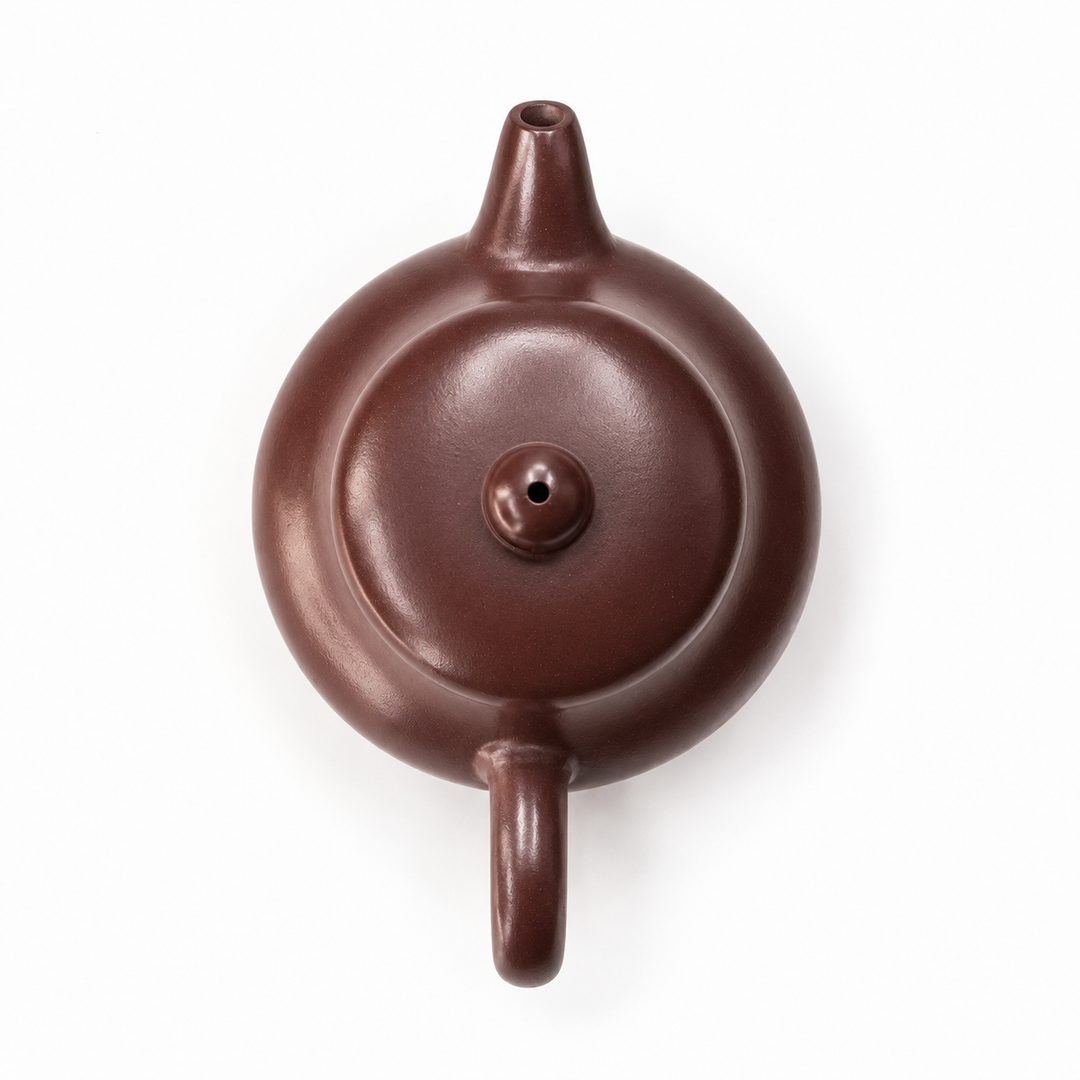 Yixing “Fanggu” Handmade Zini Teapot 160ml