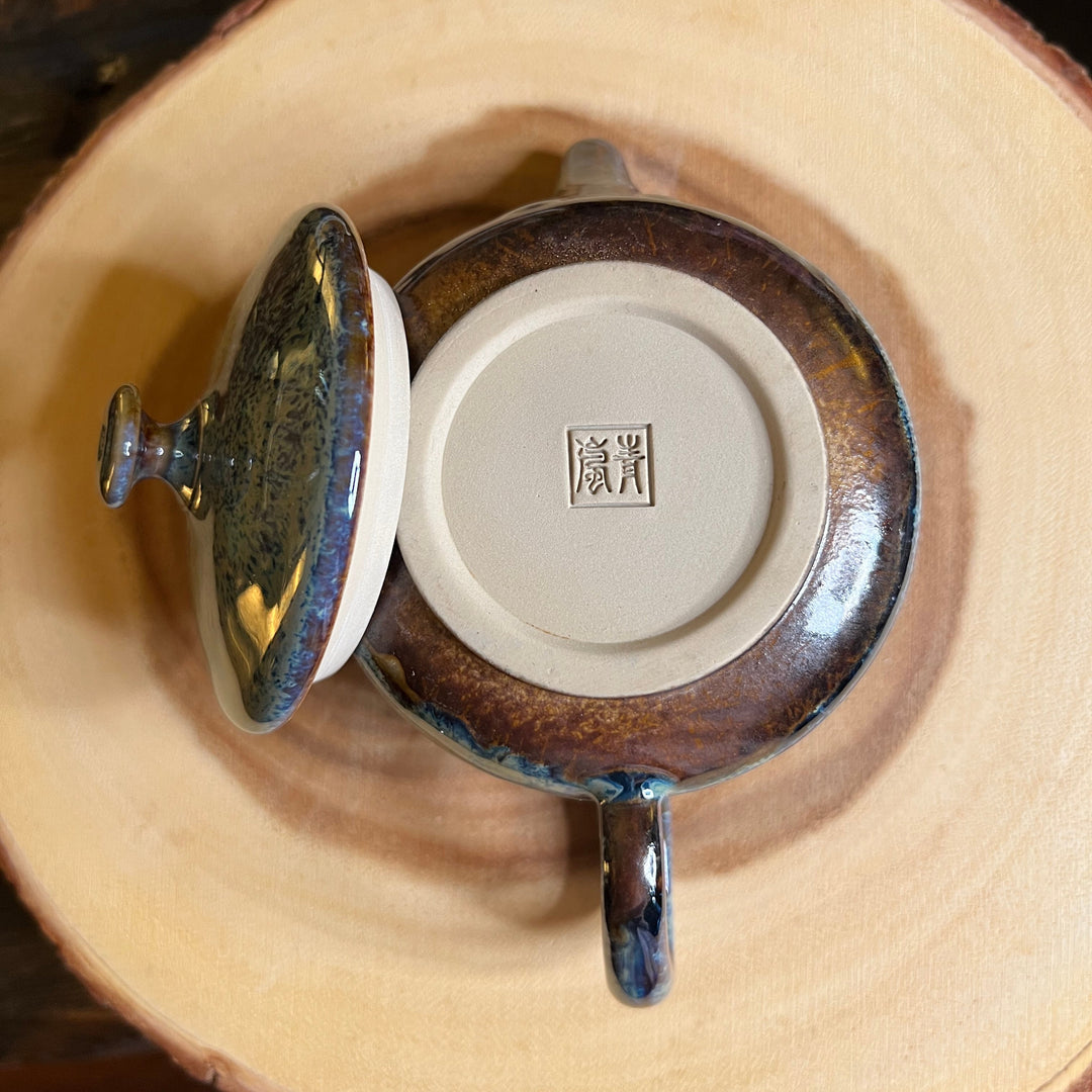 Jianshui Wood-Fired Kiln-Changed Glazed Teapot Collection