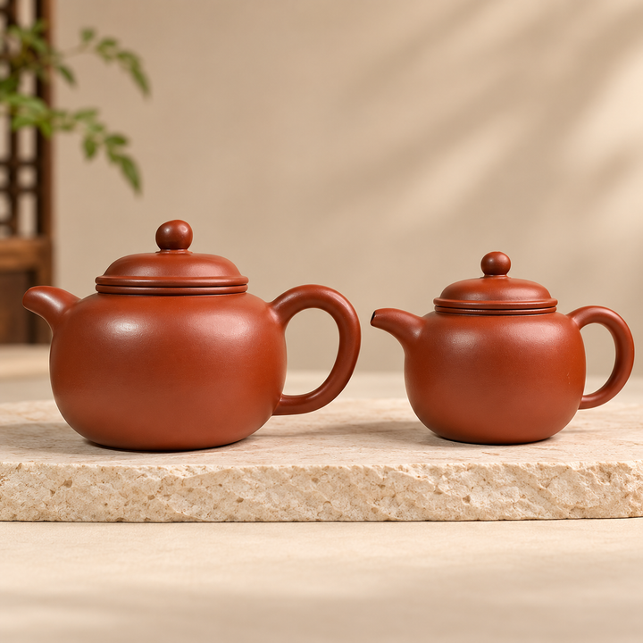 Yixing “Paozun” Handmade Dahongpao Zhuni Teapot