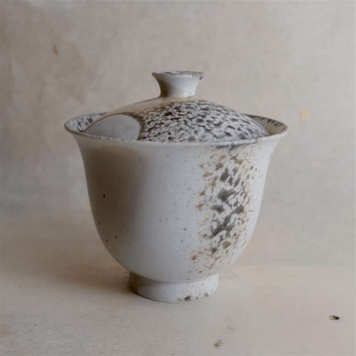 Jingdezhen Wood - Fired Gaiwan - Tea and Whisk