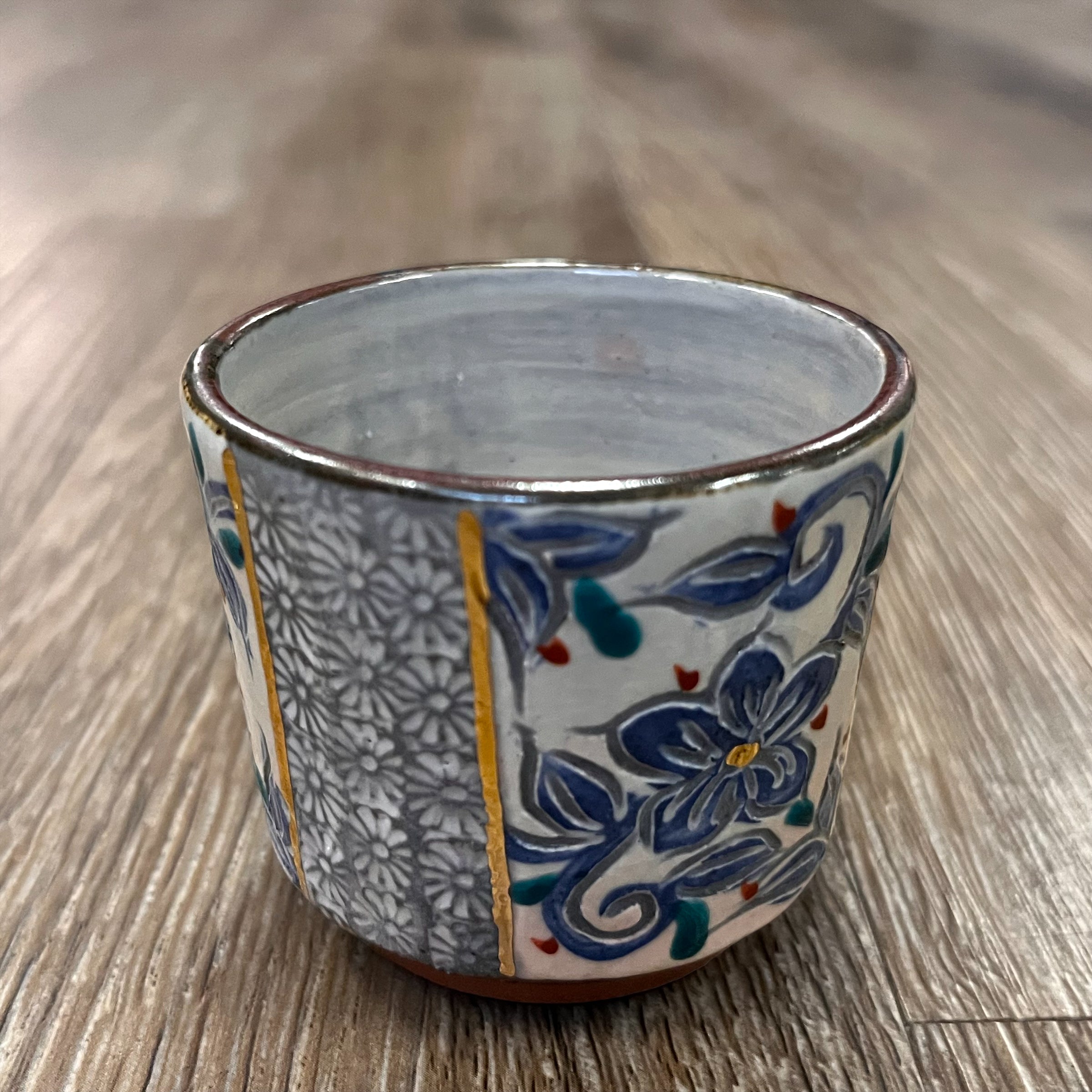 Japanese Handmade Porcelain Teacup - Hibiki