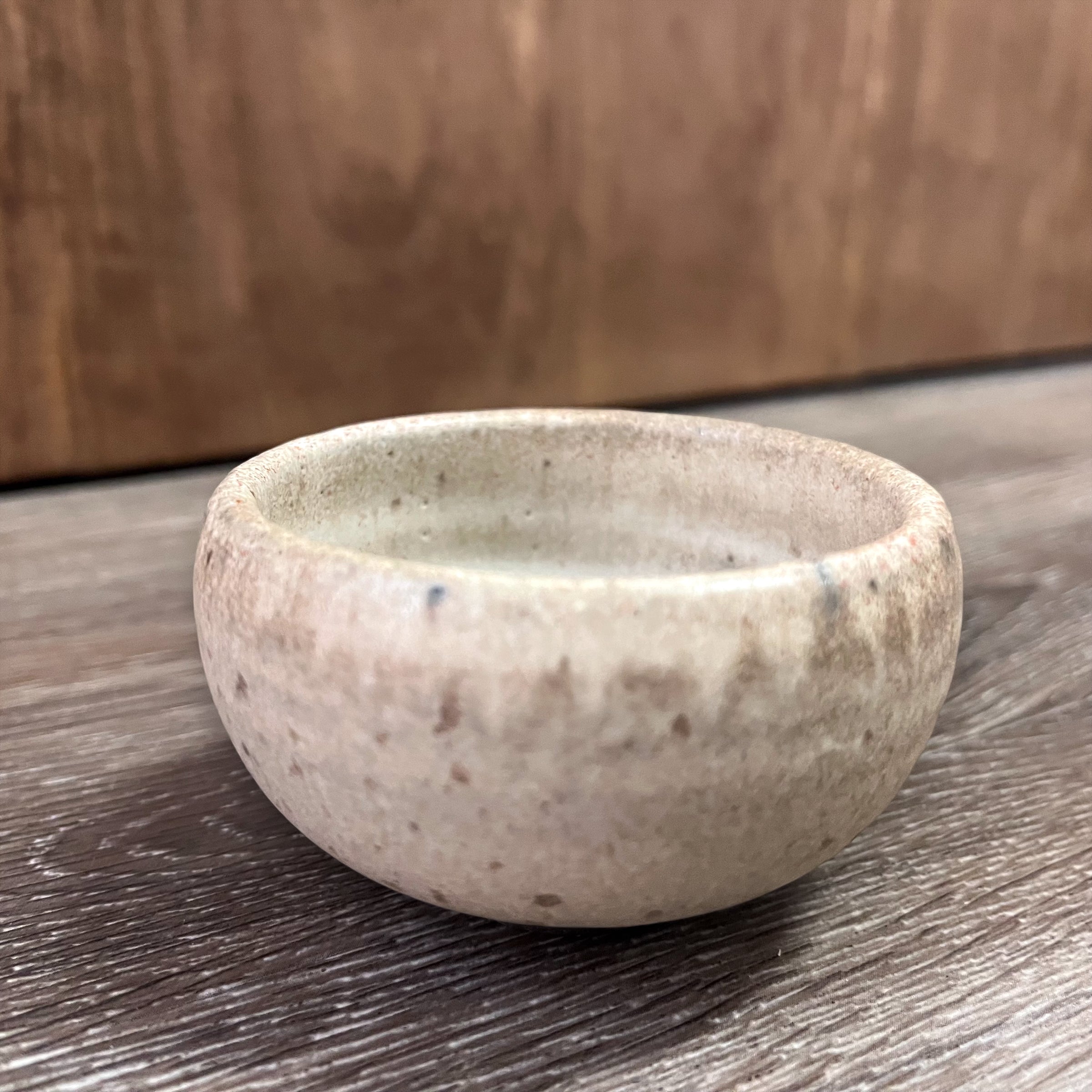 Taiwanese Handmade Wood-Fired Ceramic Teacup - Ash Grey