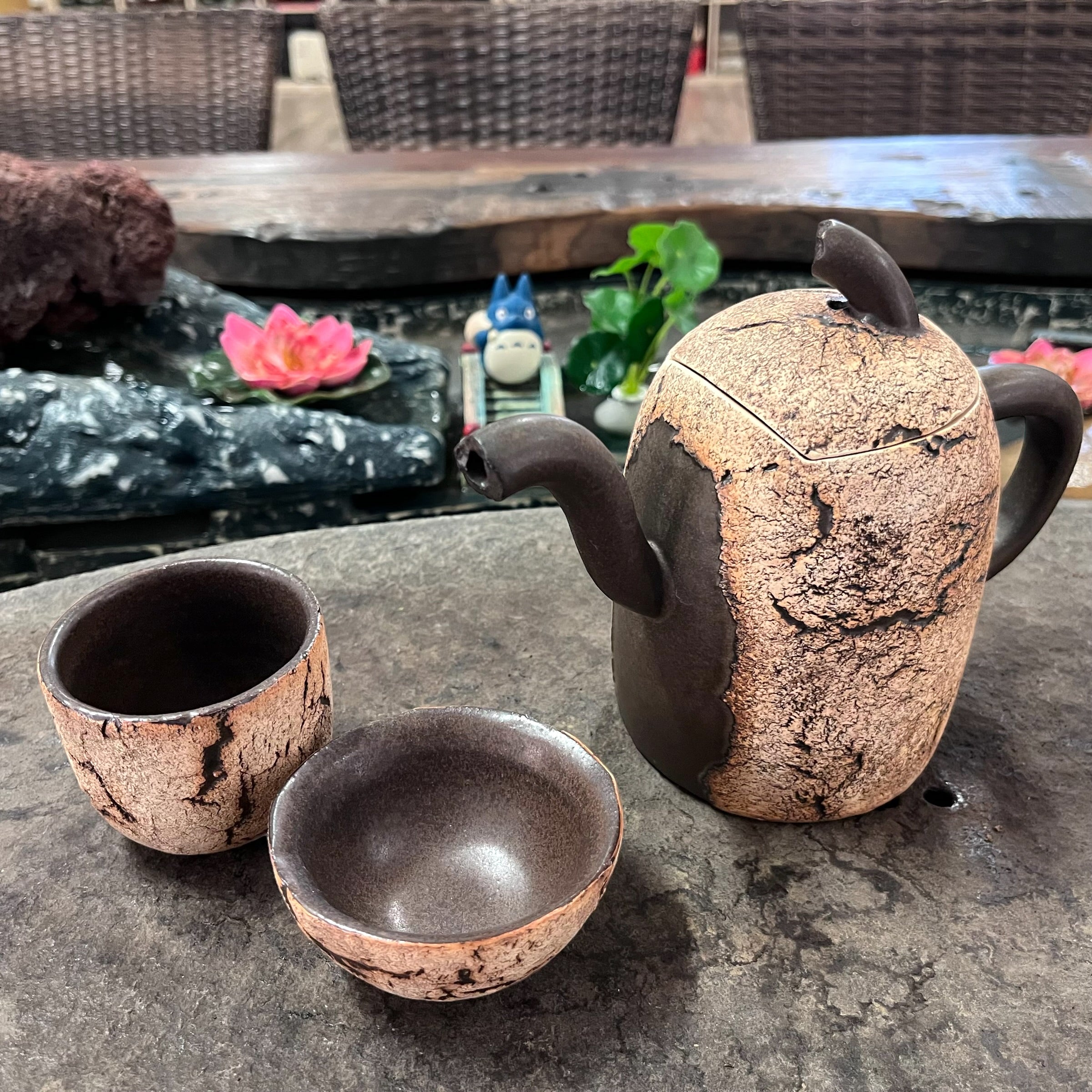 Japanese Teapot Set - Hirayama