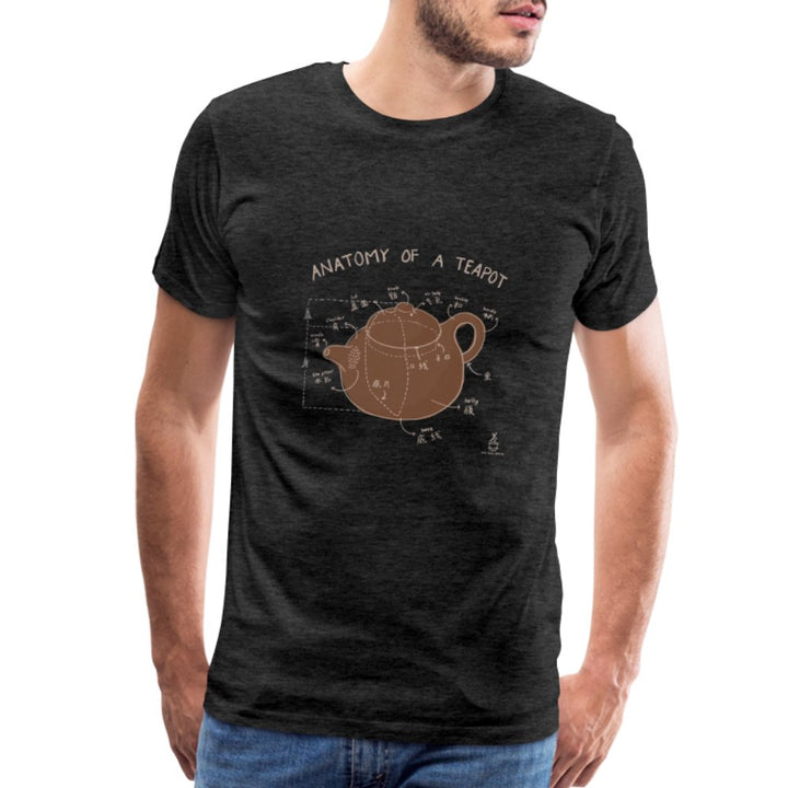 Anatomy Of A Teapot Premium T-Shirt - Tea and Whisk