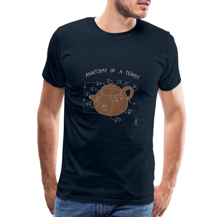 Anatomy Of A Teapot Premium T-Shirt - Tea and Whisk