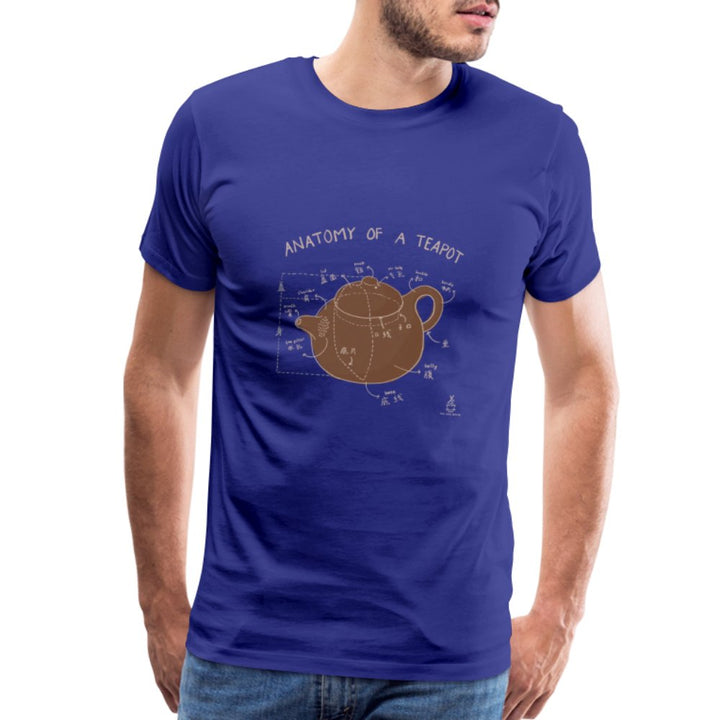 Anatomy Of A Teapot Premium T-Shirt - Tea and Whisk