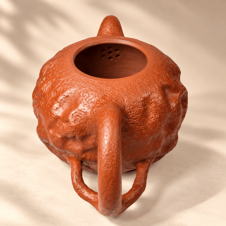Ancient Tree – Handmade Yixing Dahongpao Zhuni Teapot | 150ml - Tea and Whisk