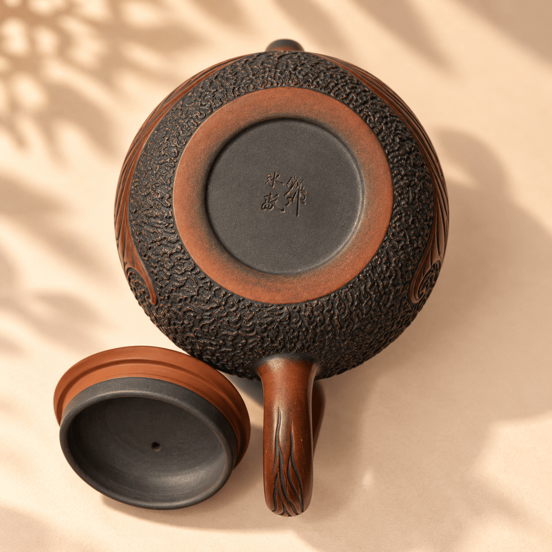 Ancient Woodland – Master Fully Handmade Jianshui Teapot | 200ml - Tea and Whisk