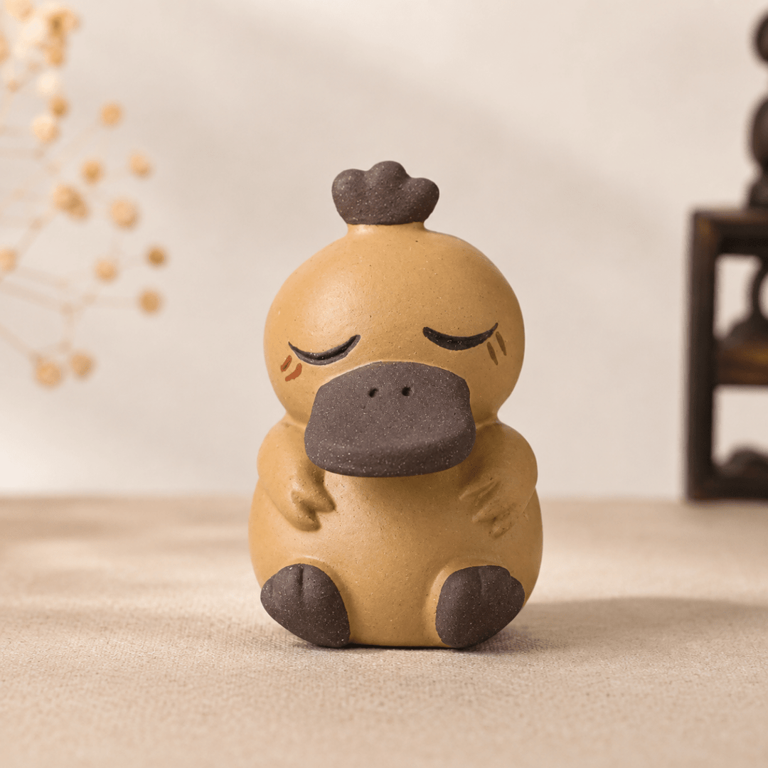 Animation Characters Little Yellow Bolt Tea Pet - Tea and Whisk