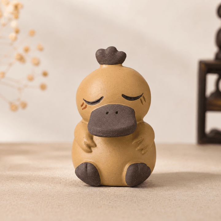 Animation Characters Little Yellow Bolt Tea Pet - Tea and Whisk