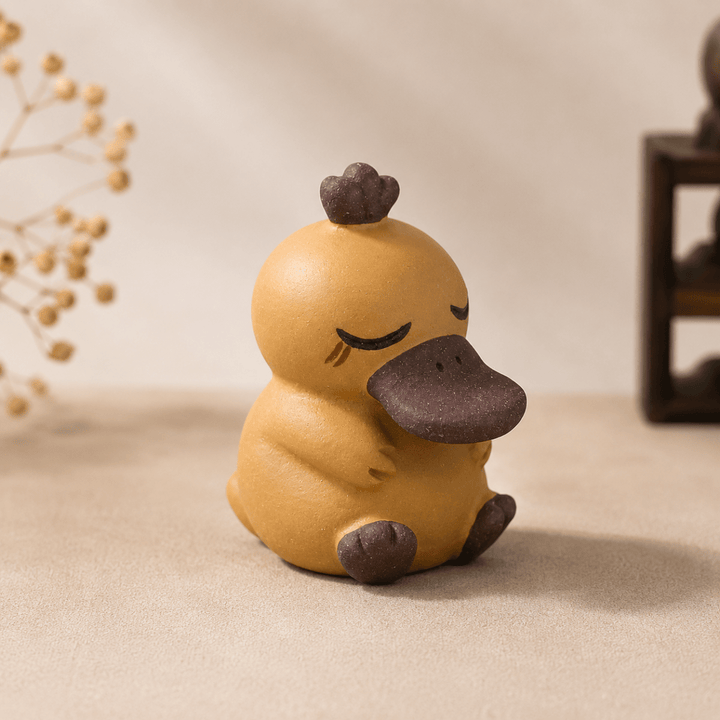 Animation Characters Little Yellow Bolt Tea Pet - Tea and Whisk