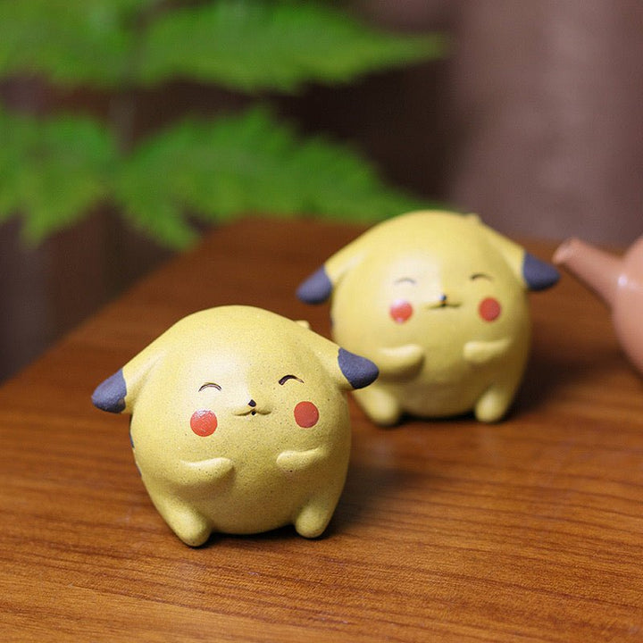 Animation Characters Pikachu Tea Pet - Tea and Whisk