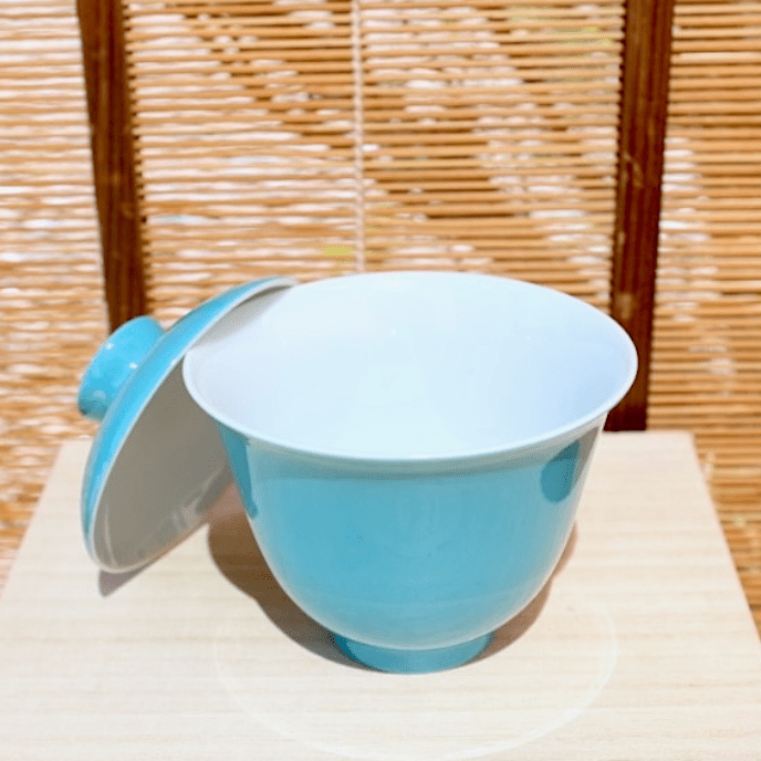 "Art Of Blue" Jingdezhen Jade Porcelain Gaiwan - Tea and Whisk