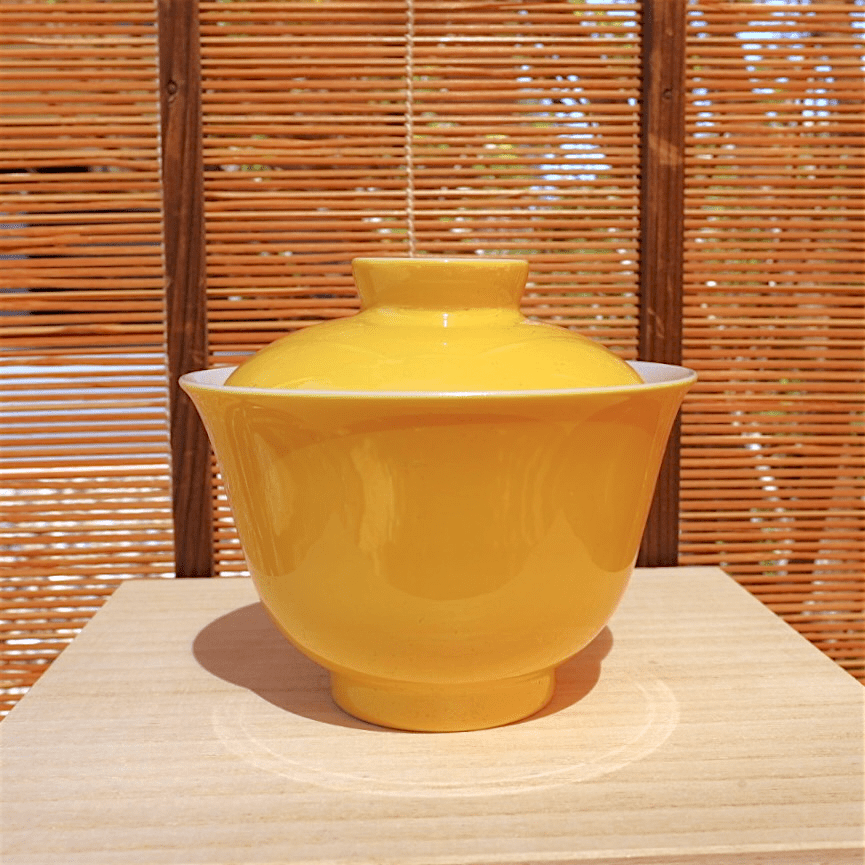 "Art Of Color" Jingdezhen Jade Porcelain Gaiwan - Tea and Whisk