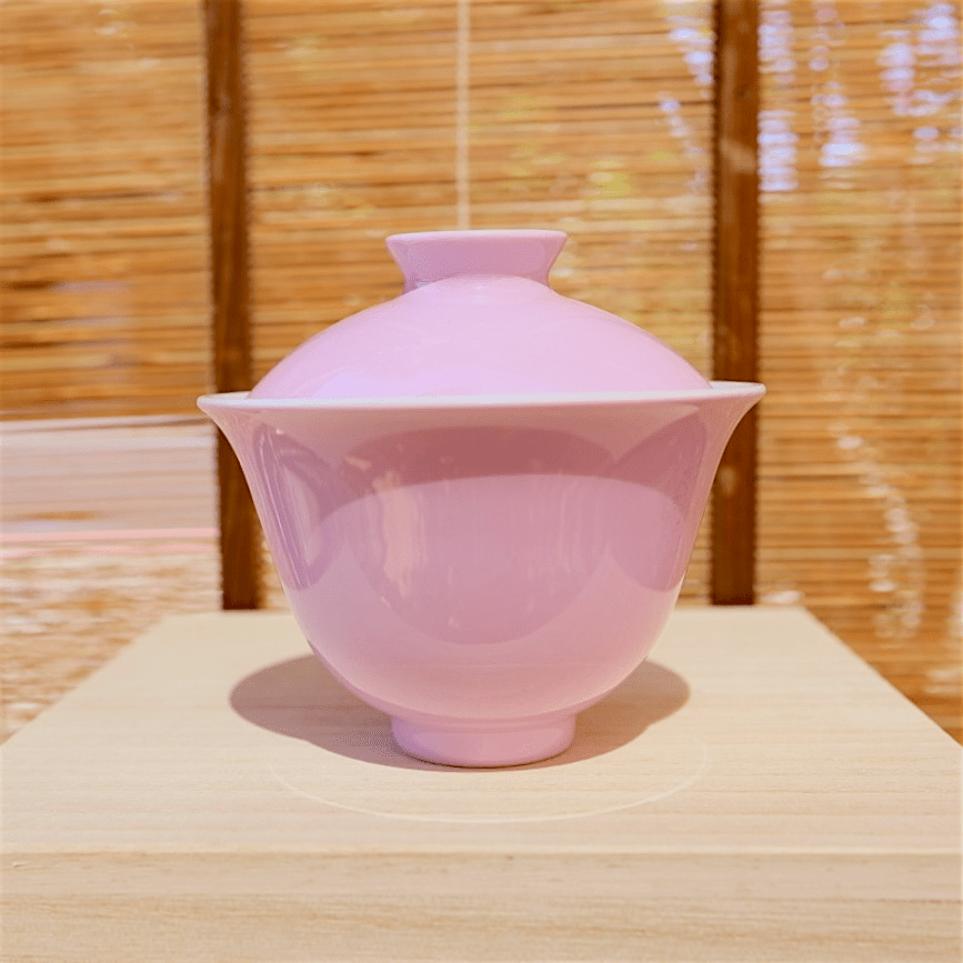 "Art Of Color" Jingdezhen Jade Porcelain Gaiwan - Tea and Whisk