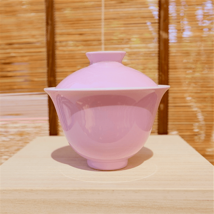 "Art Of Color" Jingdezhen Jade Porcelain Gaiwan - Tea and Whisk