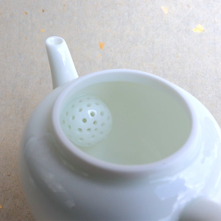 Authentic Jingdezhen “Huaixi” Jade Porcelain Gongfu Teapot - Tea and Whisk