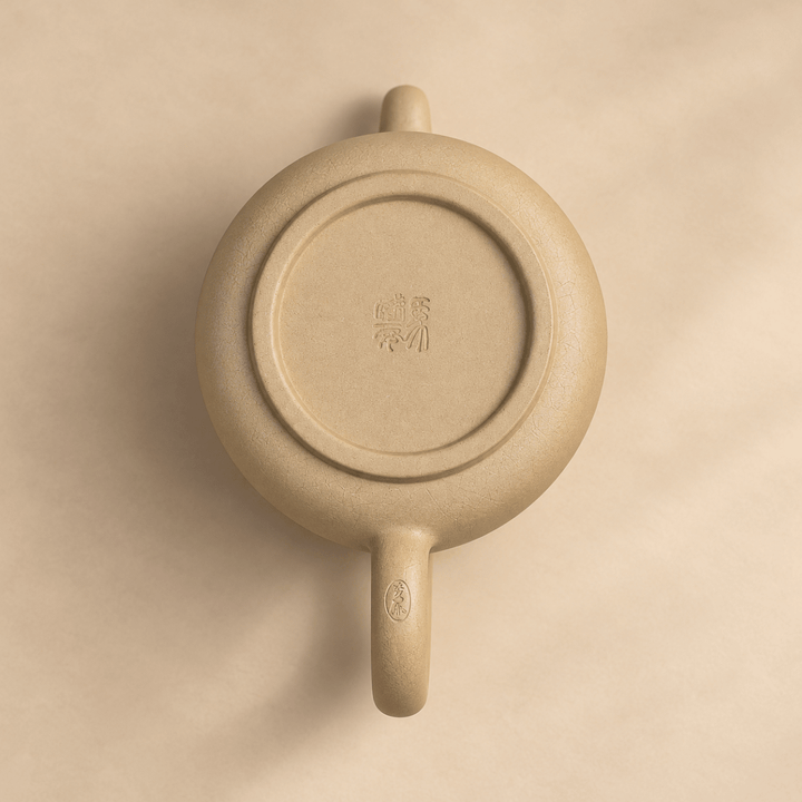 Autumn Bamboo Jianshui Handmade Teapot – Rare Beige Clay | 150ml - Tea and Whisk