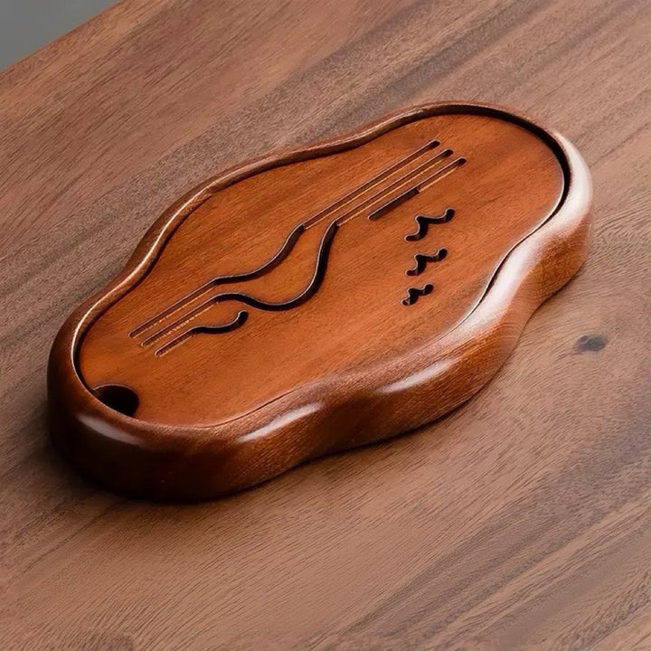 Bamboo Tea Tray / Clay Tea tray - Tea and Whisk