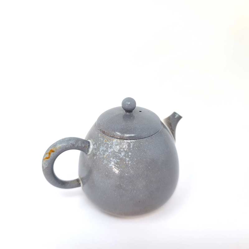 Baron Wood - fired Teapot - Tea and Whisk