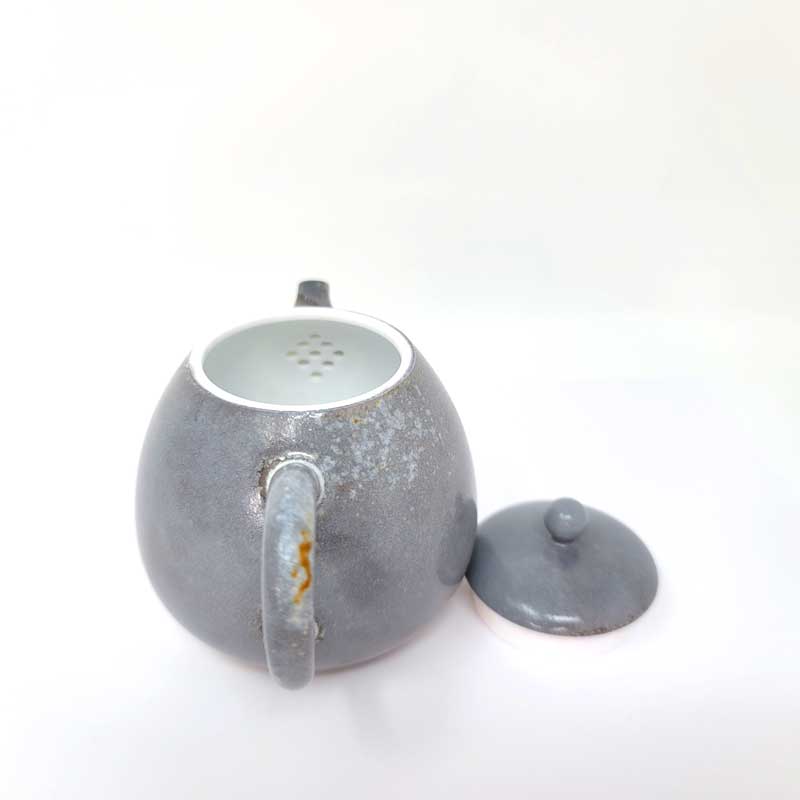 Baron Wood - fired Teapot - Tea and Whisk