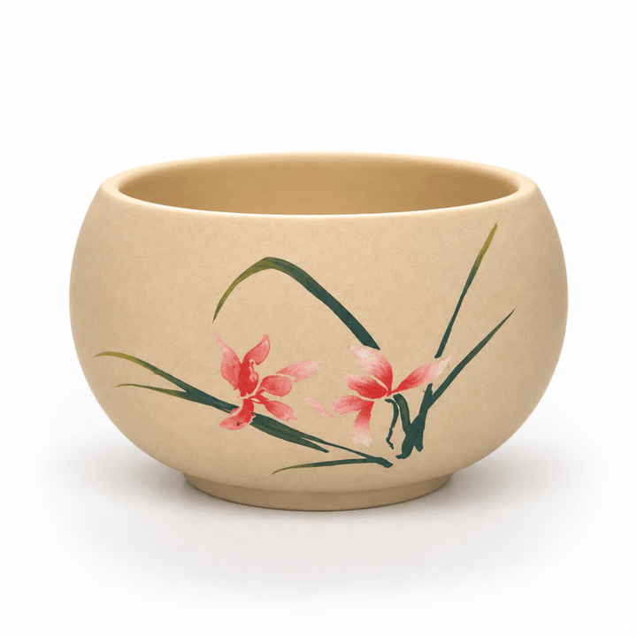 Beige Garden - Jianshui Master Handmade Tea Cup Collection - Tea and Whisk