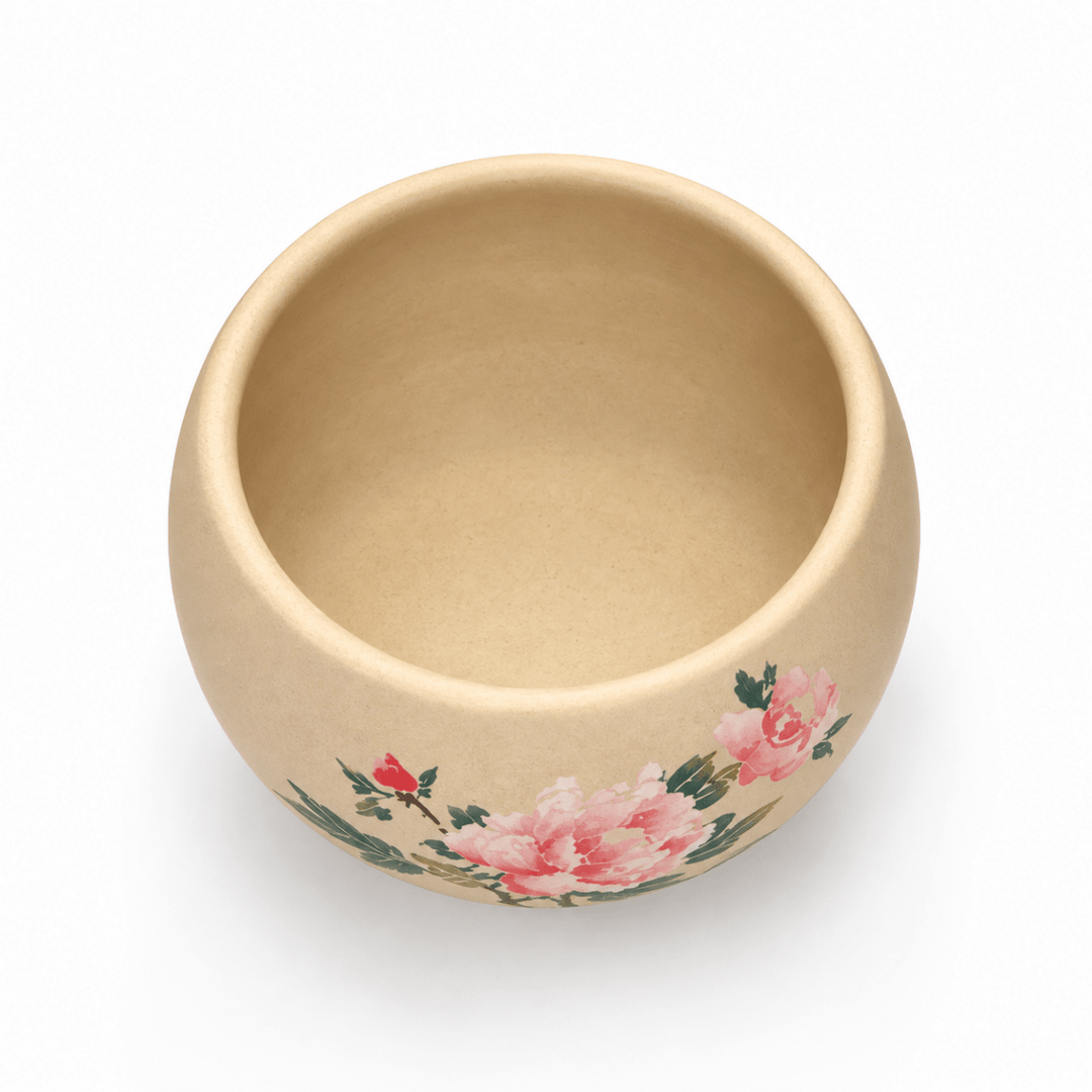 Beige Garden - Jianshui Master Handmade Tea Cup Collection - Tea and Whisk