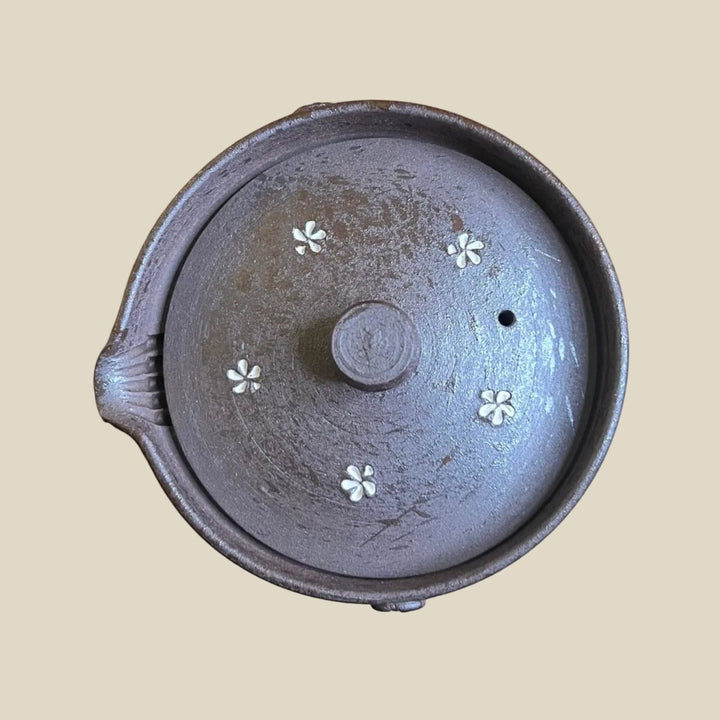 Blooming Sakura - Japanese Master Handmade Hobin Teapot - Tea and Whisk