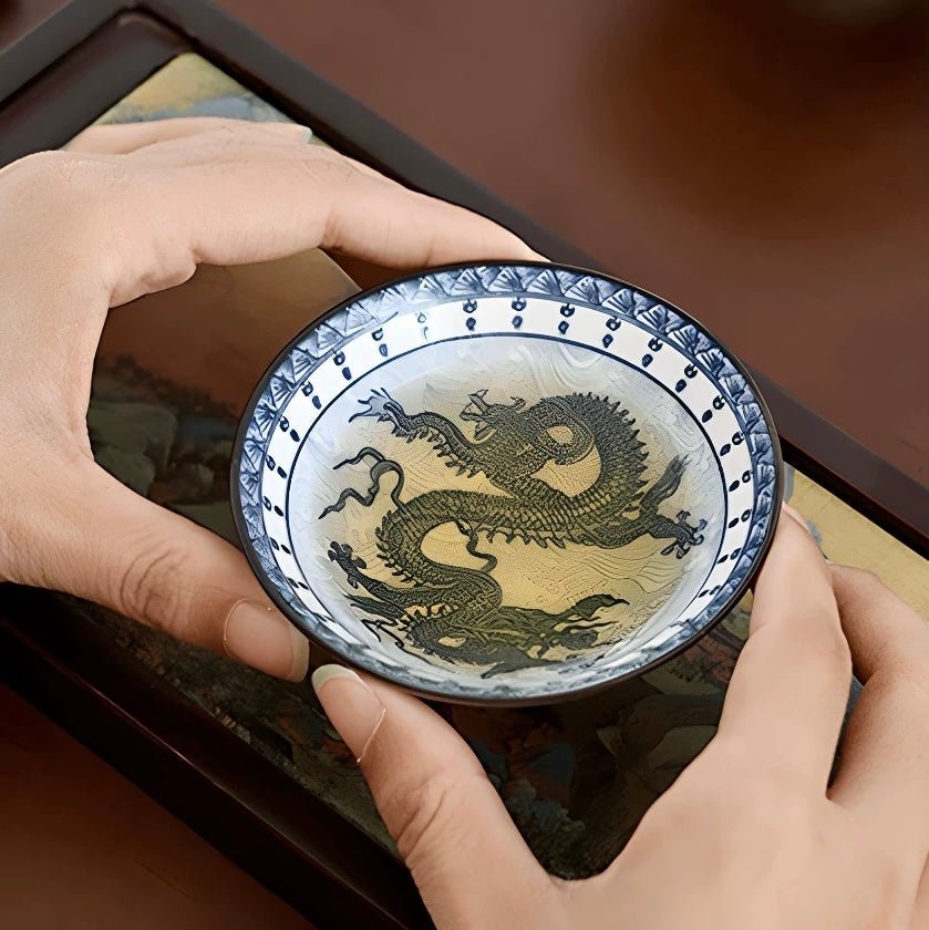 Blue Dragon Cloudborne Daily Teacup - Tea and Whisk