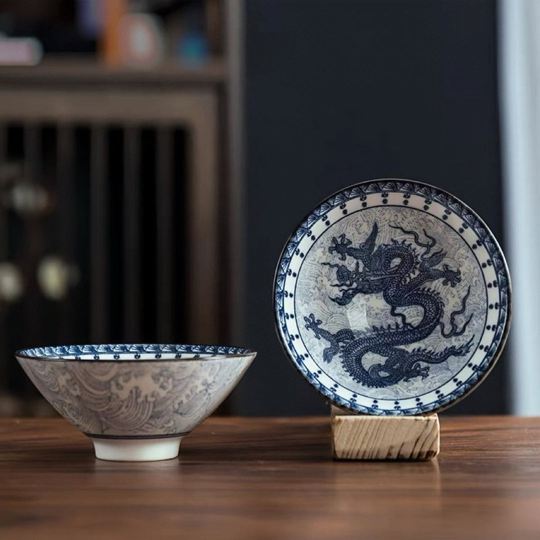 Blue Dragon Cloudborne Daily Teacup - Tea and Whisk