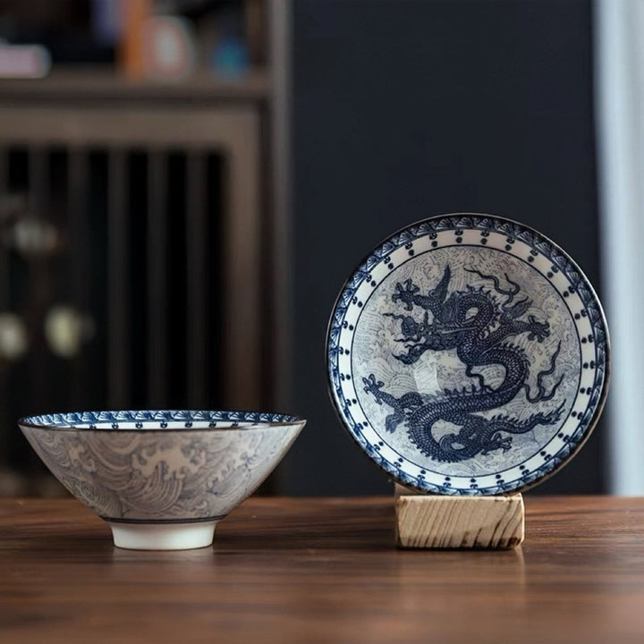 Blue Dragon Cloudborne Daily Teacup - Tea and Whisk