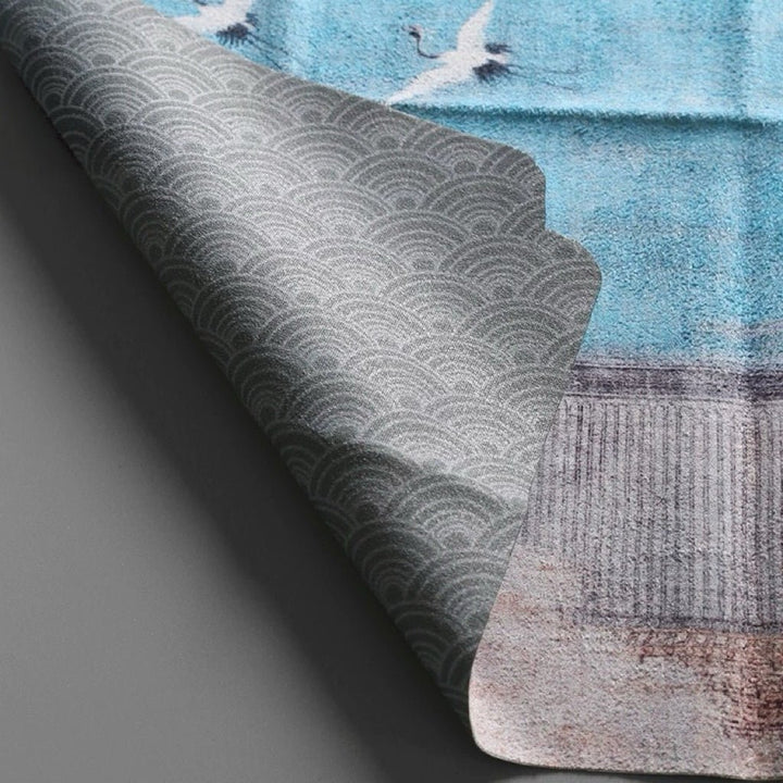 Blue Horizon Double - Sided Tea Mat (Water - Resist Edition) - Tea and Whisk