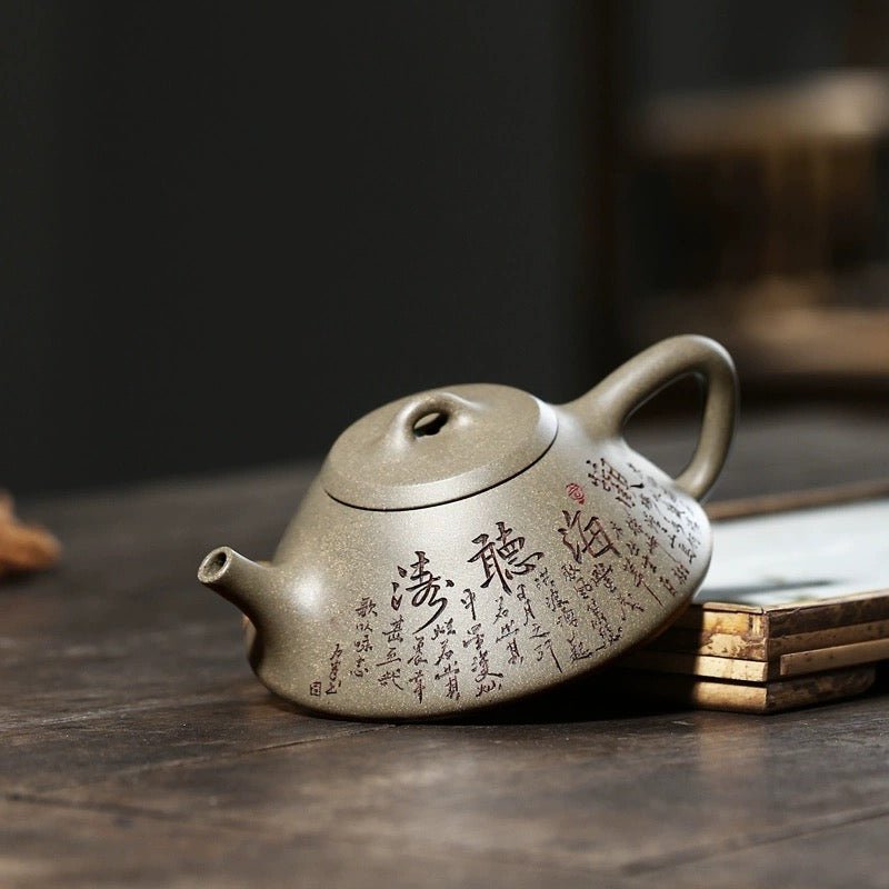 Breezy Hills Yixing Teapot / Grey - Tea and Whisk