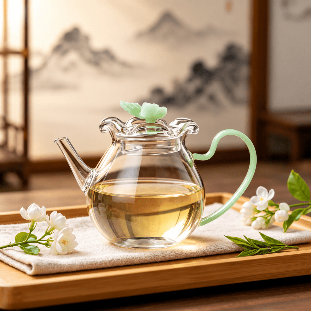 Butterfly Bloom Glass Teapot Collection - Tea and Whisk
