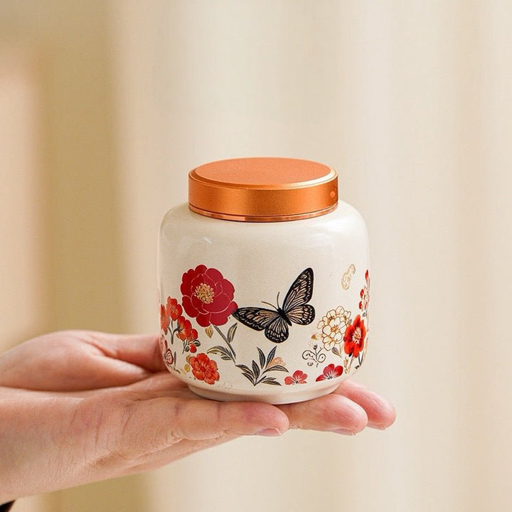 Butterfly Garden Portable Travel Gongfu Tea Brewing Set - Tea and Whisk