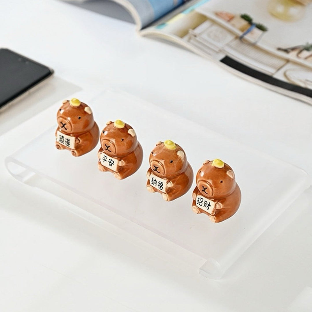 Capibara Glazed Clay Teapet - Tea and Whisk