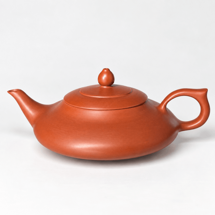 Chaozhou 100% Handmade FLAT Zhuni Teapot - Tea and Whisk