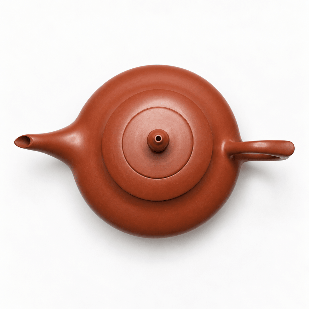 Chaozhou 100% Handmade FLAT Zhuni Teapot - Tea and Whisk
