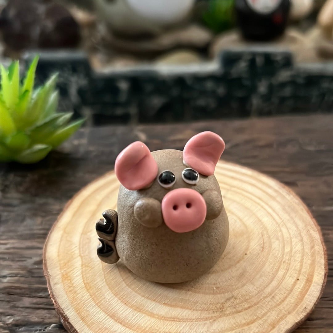 Clay Handmade Cute Animals Tea Pet - Tea and Whisk