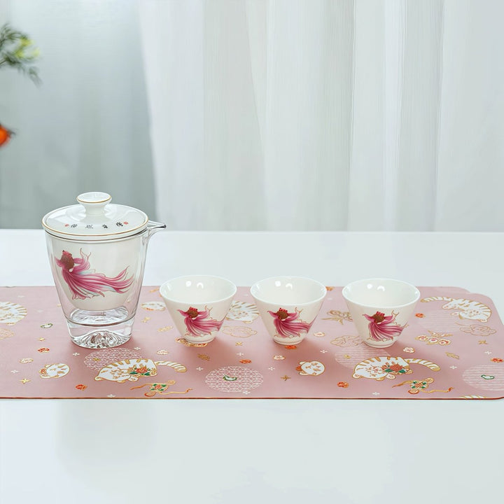 Cute Ez Pouring Travel Tea Set - Tea and Whisk